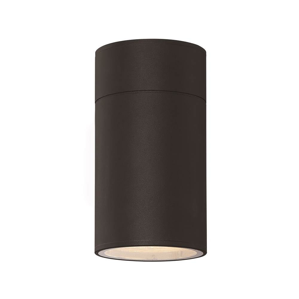 Craftmade ZA2124-TB-LED Textured Black Pillar 1 Light Outdoor Led Wall Lantern In Textured Black Image 4