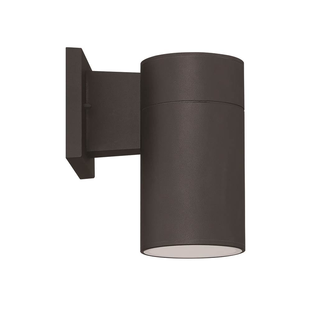 Craftmade ZA2124-TB-LED Textured Black Pillar 1 Light Outdoor Led Wall Lantern In Textured Black Image 2