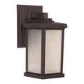 Craftmade Resilience 1 Light Small Outdoor Wall Lantern In Bronze