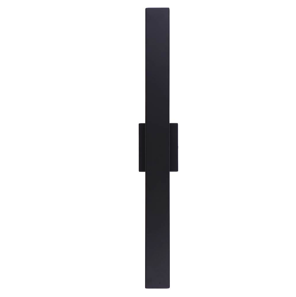 Craftmade Rens 1 Light 32'' Outdoor Led Wall Lantern In Midnight