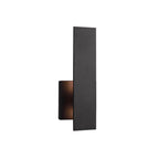 Craftmade Rens 1 Light Outdoor 12'' Led Wall Lantern In Midnight