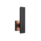 Craftmade ZA2650-MN-LED Midnight Rens 1 Light Outdoor 12'' Led Wall Lantern In Midnight Image 7