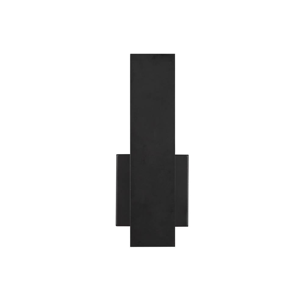 Craftmade ZA2650-MN-LED Midnight Rens 1 Light Outdoor 12'' Led Wall Lantern In Midnight Image 5