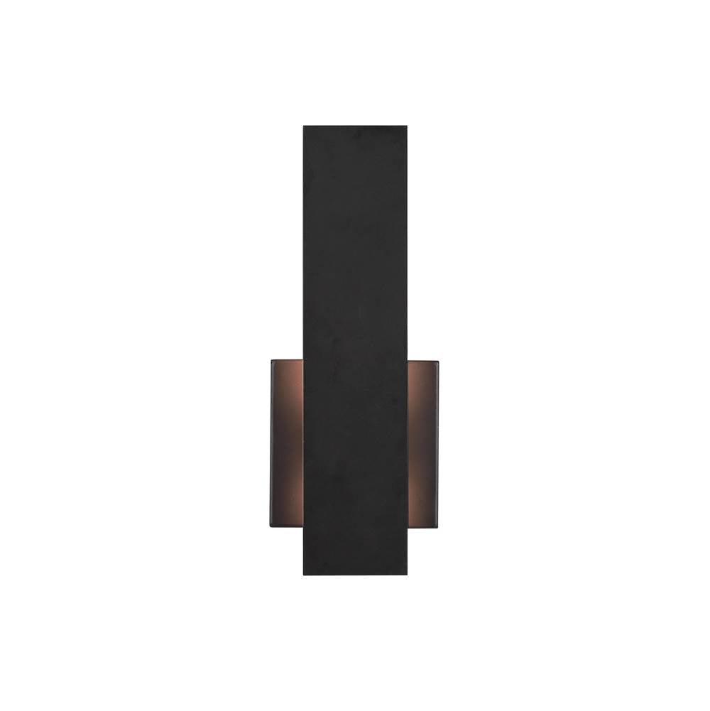 Craftmade ZA2650-MN-LED Midnight Rens 1 Light Outdoor 12'' Led Wall Lantern In Midnight Image 4