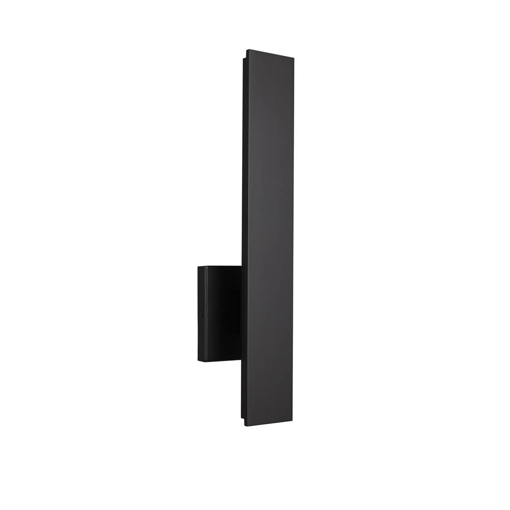 Craftmade ZA2660-MN-LED Midnight Rens 1 Light Outdoor 18'' Led Wall Lantern In Midnight Image 8