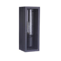 Craftmade Carmel 1 Light Small Outdoor Wall Lantern In Textured Black
