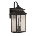 Craftmade ZA3114-DBG Dark Bronze Gilded Crossbend 2 Light Medium Outdoor Wall Lantern In Dark Bronze Gilded Image 1
