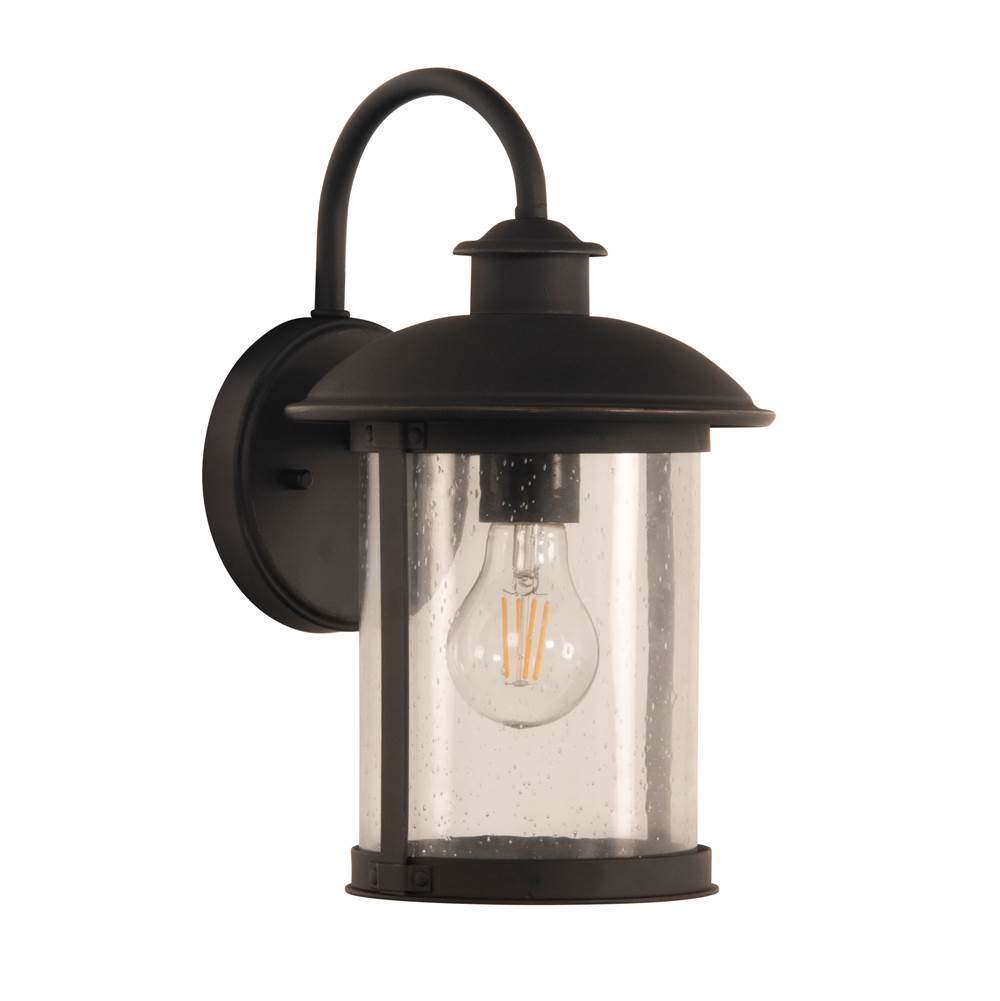 Craftmade ZA3204-DBG Dark Bronze Gilded O'fallon 1 Light Small Outdoor Wall Lantern In Dark Bronze Gilded Image 1