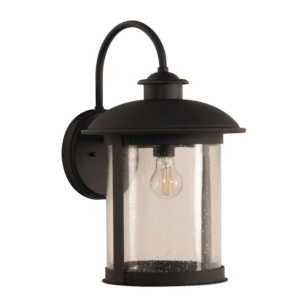Craftmade ZA3224-DBG Dark Bronze Gilded O'fallon 1 Light Large Outdoor Wall Lantern In Dark Bronze Gilded Image 1