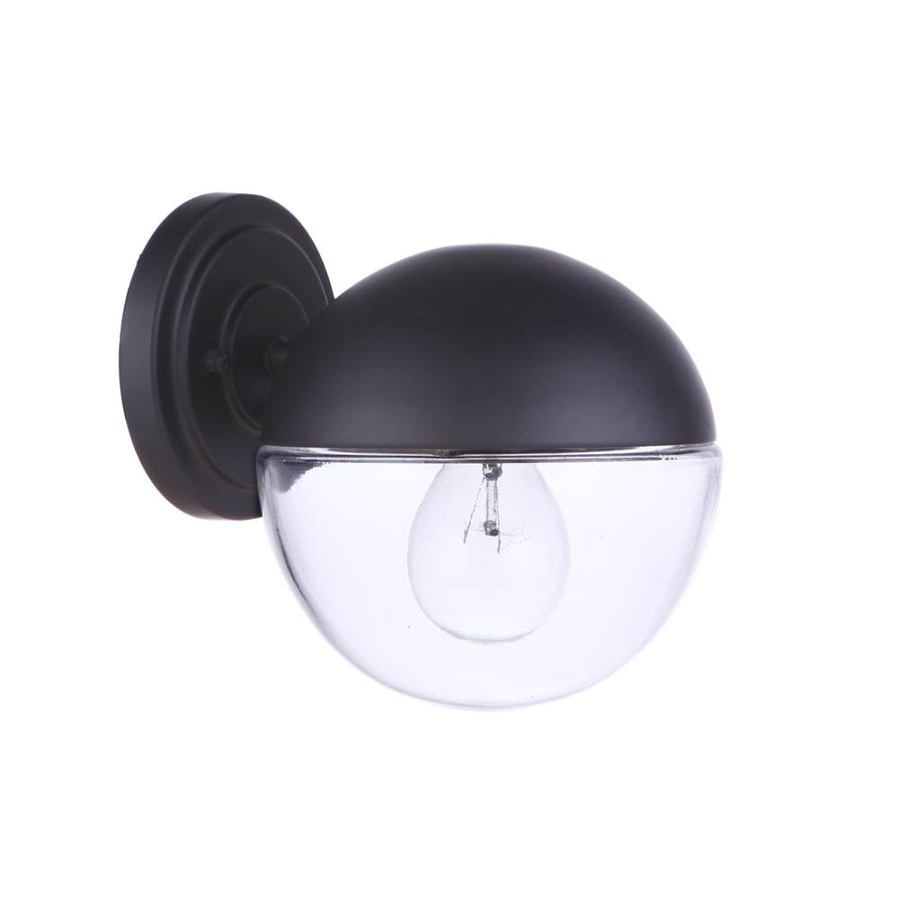 Craftmade ZA3404-MN Midnight Evie 1 Light Small Outdoor Wall Lantern In Midnight Image 6