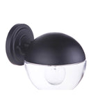 Craftmade ZA3404-MN Midnight Evie 1 Light Small Outdoor Wall Lantern In Midnight Image 4