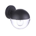 Craftmade ZA3404-MN Midnight Evie 1 Light Small Outdoor Wall Lantern In Midnight Image 3