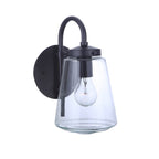 Craftmade ZA3804-MN Midnight Laclede 1 Light Small Outdoor Wall Lantern In Midnight Image 5