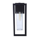 Craftmade ZA4004-MN Midnight Perimeter 1 Light Small Outdoor Wall Lantern In Midnight Image 6