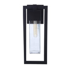 Craftmade ZA4004-MN Midnight Perimeter 1 Light Small Outdoor Wall Lantern In Midnight Image 5