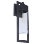Craftmade ZA4004-MN Midnight Perimeter 1 Light Small Outdoor Wall Lantern In Midnight Image 3