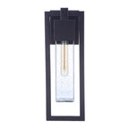 Craftmade ZA4014-MN Midnight Perimeter 1 Light Medium Outdoor Wall Lantern In Midnight Image 7