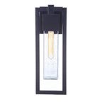 Craftmade ZA4014-MN Midnight Perimeter 1 Light Medium Outdoor Wall Lantern In Midnight Image 6