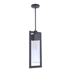 Craftmade ZA4021-MN Midnight Perimeter 1 Light Large Outdoor Pendant In Midnight Image 1