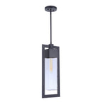 Craftmade Perimeter 1 Light Large Outdoor Pendant In Midnight
