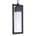 Craftmade ZA4021-MN Midnight Perimeter 1 Light Large Outdoor Pendant In Midnight Image 4