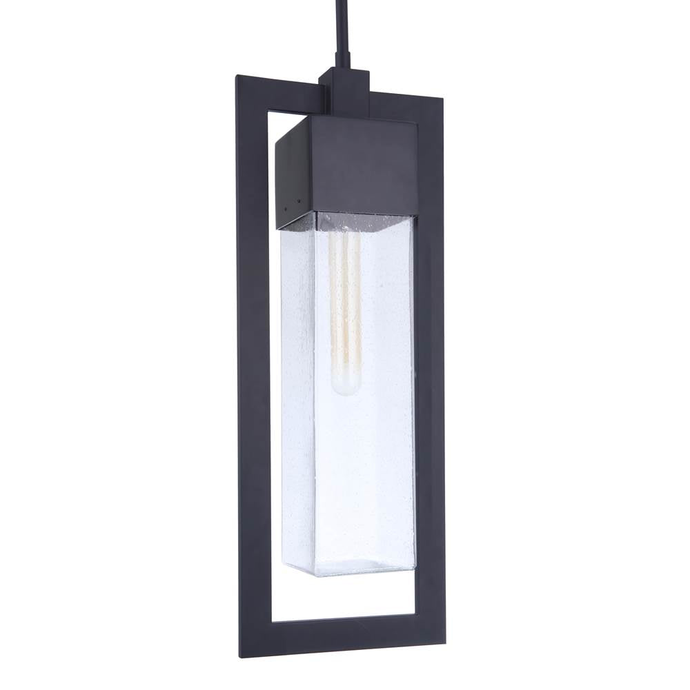 Craftmade ZA4021-MN Midnight Perimeter 1 Light Large Outdoor Pendant In Midnight Image 4