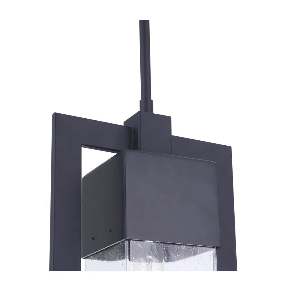 Craftmade ZA4021-MN Midnight Perimeter 1 Light Large Outdoor Pendant In Midnight Image 2