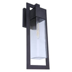 Craftmade ZA4024-MN Midnight Perimeter 1 Light Large Outdoor Wall Lantern In Midnight Image 4