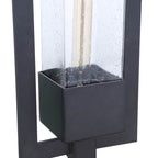 Craftmade ZA4025-MN Midnight Perimeter 1 Light Large Outdoor Post Mount In Midnight Image 3