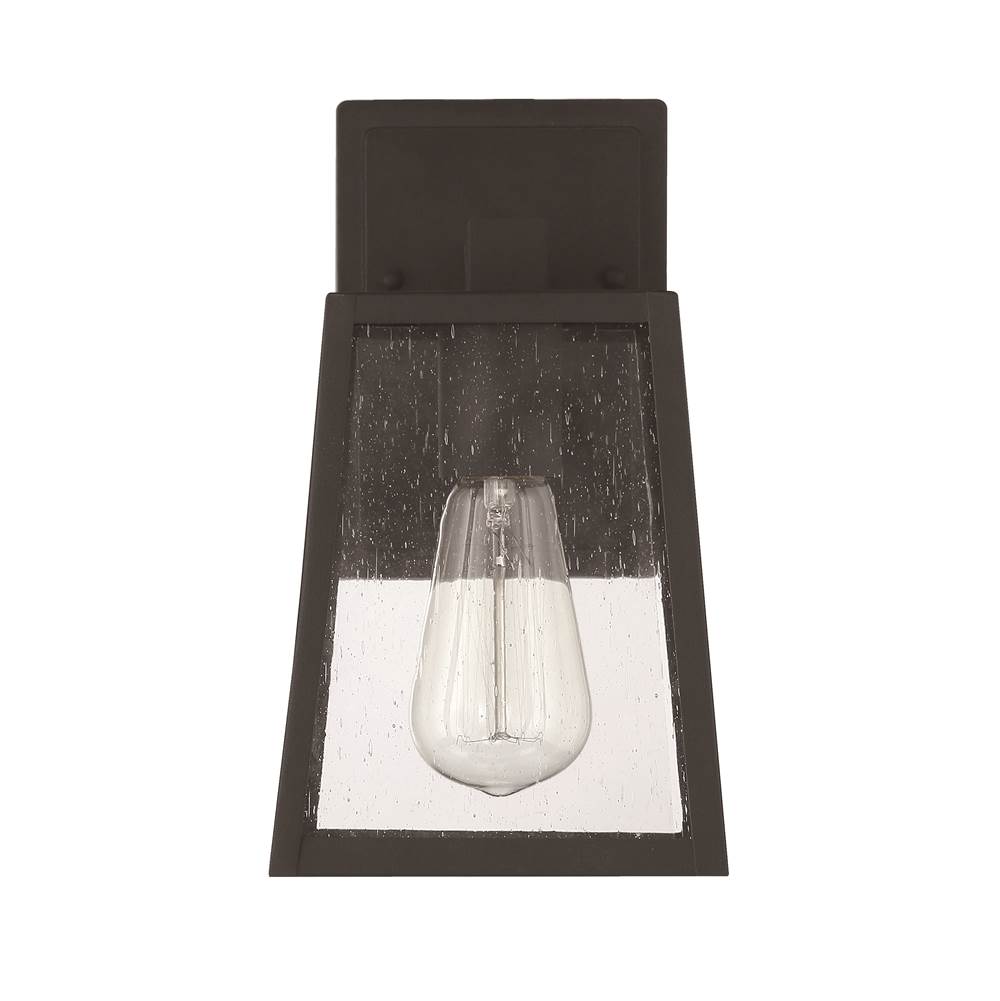 Craftmade ZA4304-TB Textured Black Dunn 1 Light Small Outdoor Wall Lantern In Textured Black Image 4