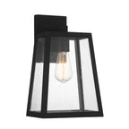 Craftmade ZA4324-TB Textured Black Dunn 1 Light Large  Outdoor Wall Lantern In Textured Black Image 1