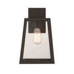Craftmade ZA4324-TB Textured Black Dunn 1 Light Large  Outdoor Wall Lantern In Textured Black Image 3