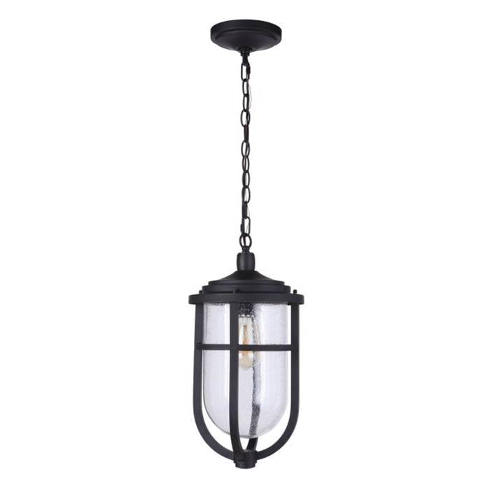 Craftmade Voyage 1 Light Outdoor Pendant In Midnight