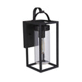 Craftmade Neo 1 Light Small Outdoor Wall Lantern In Midnight