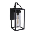 Craftmade Neo 1 Light Medium Outdoor Wall Lantern In Midnight