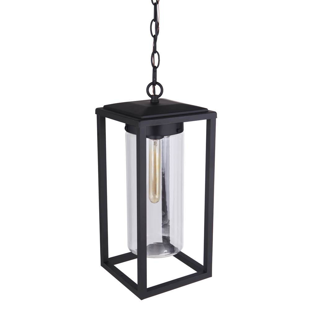 Craftmade Neo 1 Light Outdoor Pendant In Midnight