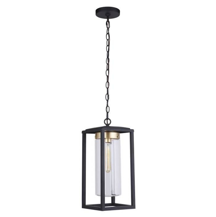 Craftmade Neo 1 Light Outdoor Pendant In Midnight