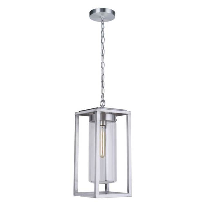 Craftmade Neo 1 Light Outdoor Pendant In Midnight