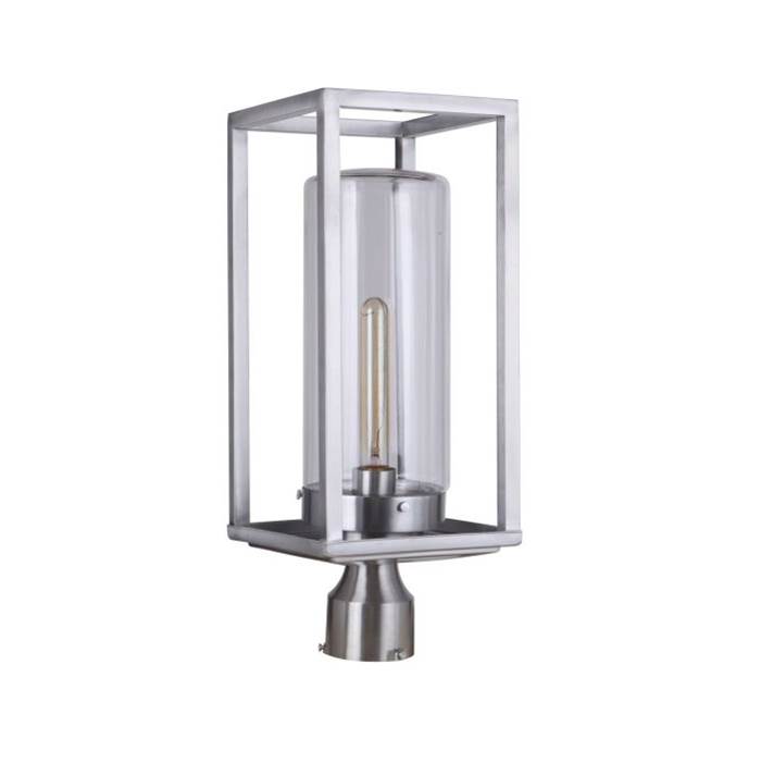 Craftmade Neo 1 Light Outdoor Post Mount In Midnight