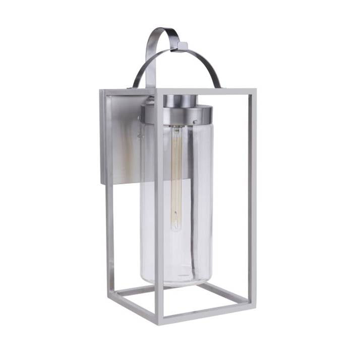 Craftmade Neo 1 Light Extra Large Outdoor Wall Lantern In Midnight