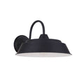 Craftmade Landmark 1 Light 9'' Outdoor Wall Lantern In Midnight