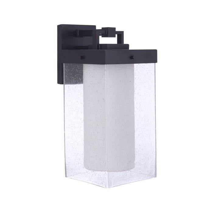 Craftmade Hayner 1 Light Small Outdoor Wall Lantern In Midnight