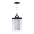 Craftmade Hayner 1 Light Outdoor Pendant In Midnight