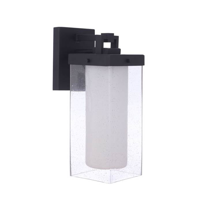 Craftmade Hayner 1 Light Large Outdoor Wall Lantern In Midnight