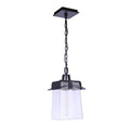 Craftmade Smithy 1 Light Outdoor Pendant In Age Bronze Brushed