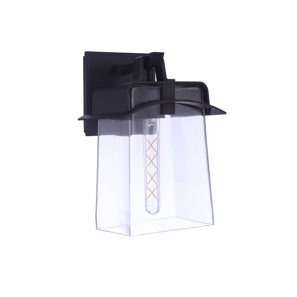 Craftmade Smithy 1 Light Medium Outdoor Lantern In Age Bronze Brushed