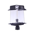 Craftmade Smithy 1 Light Outdoor Post In Aged Bronze Brushed