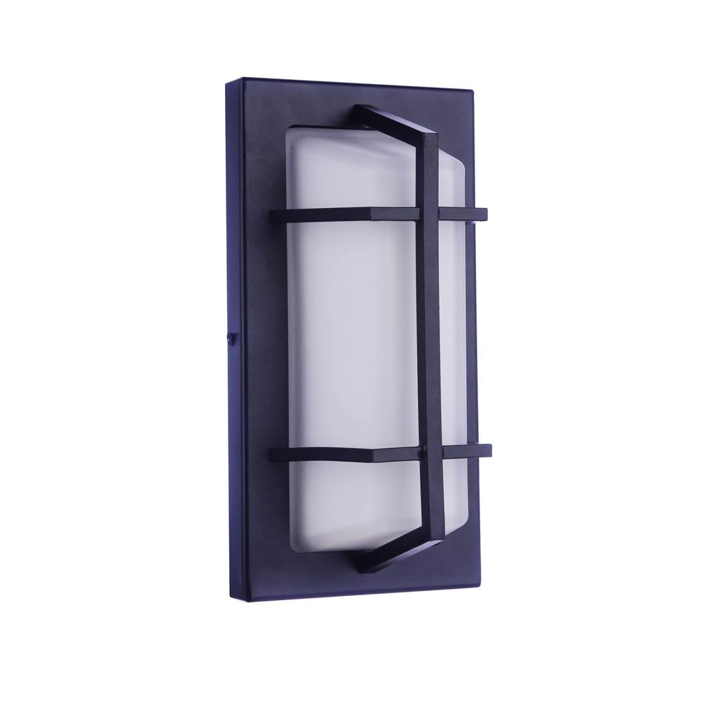 Craftmade Bulkheads Outdoor Small Rectangular Bulkhead In Textured Black