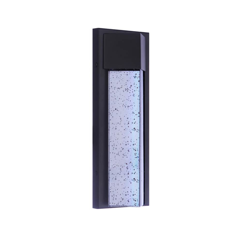 Craftmade Tony Small Outdoor Led Pocket Sconce In Midnight