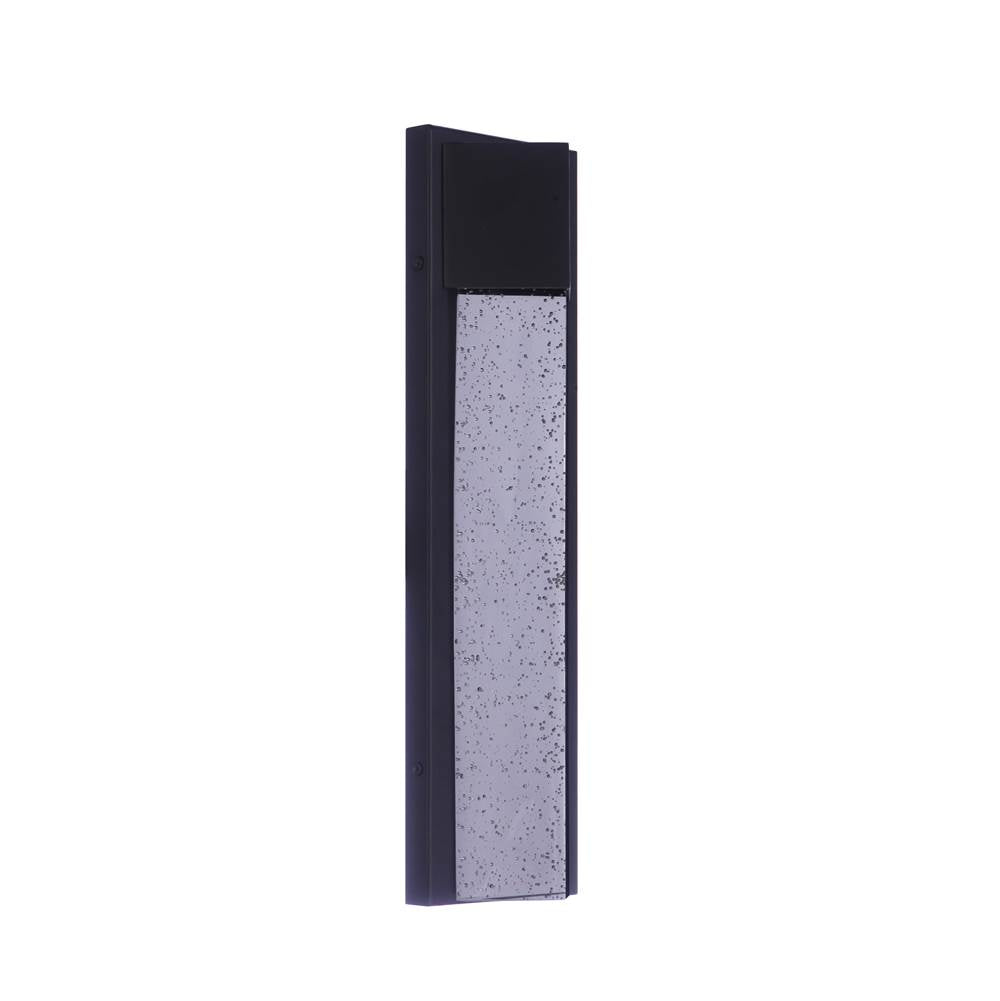 Craftmade Tony Medium Outdoor Led Pocket Sconce In Midnight
